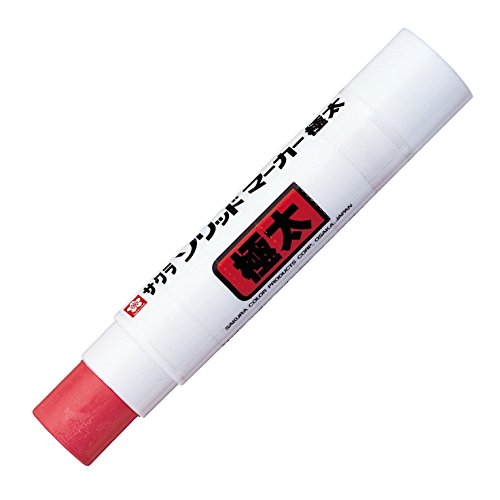 Sakura Craypas Sc-L#19 Permanent Marker, Solid Marker, Extra Thick, Red #TOP3