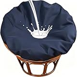 Housse pour Coussin Papasan Imperméable : Fabriquée en microfibre avec revêtement imperméable, elle protège contre les déversements, la poussière, les poils d'animaux, les rayures et les rayons UV. Idéale pour fauteuil papasan et coussin fauteuil jardin.