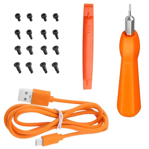 BRITECO Compatible with Ring Doorbell Screwdriver Replacement Charger Cable, Universal Compatibility, compatible with USB Charging Cable for Ring Doorbell Pro/2/3/4, Durable, Fast Charging