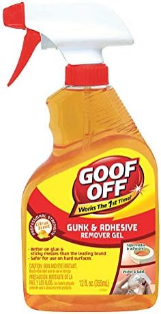 Goof Off FG790 Gunk & Adhesive Remover 12 oz