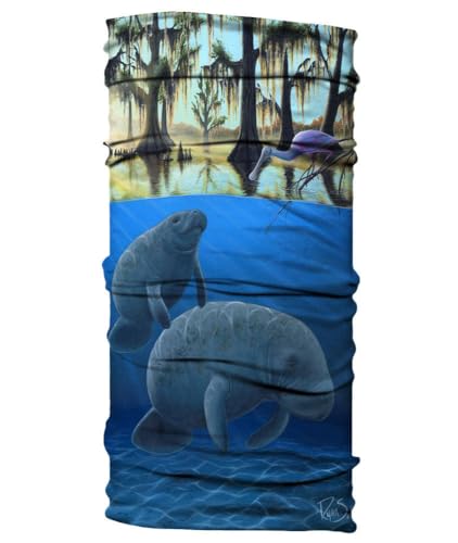 25 Unique Manatee Gifts: What Presents To Get Manatee Lovers 21 Born of Water Neck Gaiter: Ocean Theme: Face Mask Shield UV/UPF 50+ Sun Protection