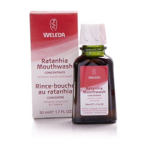 (4er BUNDLE) | Ratanhia Mouthwash | 50ml - Weleda – Bild 3