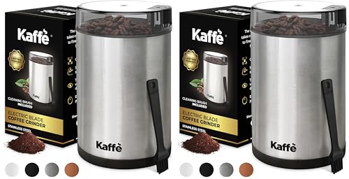 Kaffe Electric Coffee Grinder (14 Cup, Pack of 2)