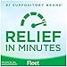 Fleet Liquid Glycerin Suppositories 4 ea (Pack of 24)