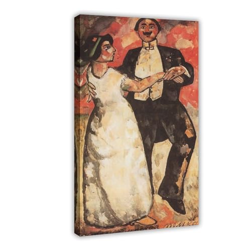 Impression sur toile Argentine Polka Malevich art mural haut de gamme