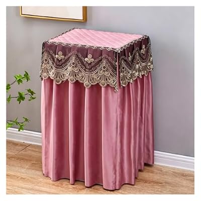 CHZDPP Washable Safe Dust Cover for Dust Protection, Customised 6 Color Safe Cover Disguise, Full-Coverage Cabinet Covers for Long Term Storage Protection(Pink,38x34x60cm/15 x13 x24)