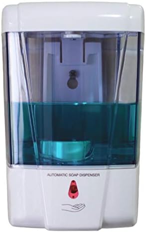 Naiver Automatic Soap Dispenser-Touchless Sensor Soap Pump, Wall-Mounted for Hospital,Airport,Kitchen,Bathroom,Hotel,Ultra-Large Capacity (600ml)