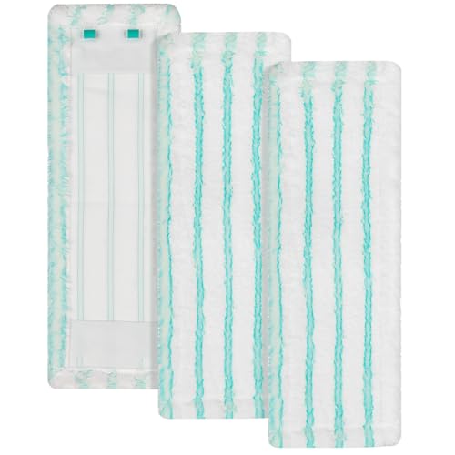Romon Funda de Recambio Set de 3 para Leifheit, Fregona Microfibra para Mopa, Compatible con Profi XL Micro Duo/Cotton Plus, Lavable en Máquina 60°C, Adapta a Todos los Suelos - imagen 2