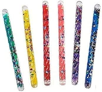 Mini Spiral Glitter Wands (6-Pack) - Image 9
