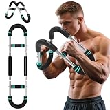 Tarana Twister - Attrezzo per l'allenamento del seno regolabile a forma di U (30-50 kg/70-110 lb), barre di resistenza portatili con design rimovibile, attrezzature per il fitness per casa, ufficio