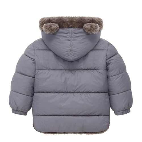 Image of Winter Coat For Baby Boys Girls Fleece Jacket Toddler Clothes