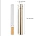 DLHONORV Lighter Cigarette Shaped Butane Refillable Fire Starter with Back-up Flints Gifts for Men Women Lady (Excluding Butane) (Golden)