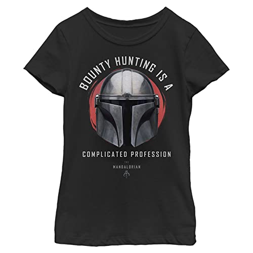 T-shirt Star Wars Mandalorian fille coton manches courtes vêtement enfant imprimé