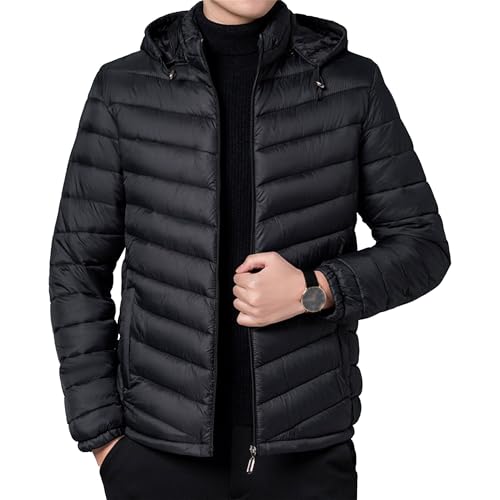 Manteau d'hiver à bulles homme veste chaude pliable imperméable
