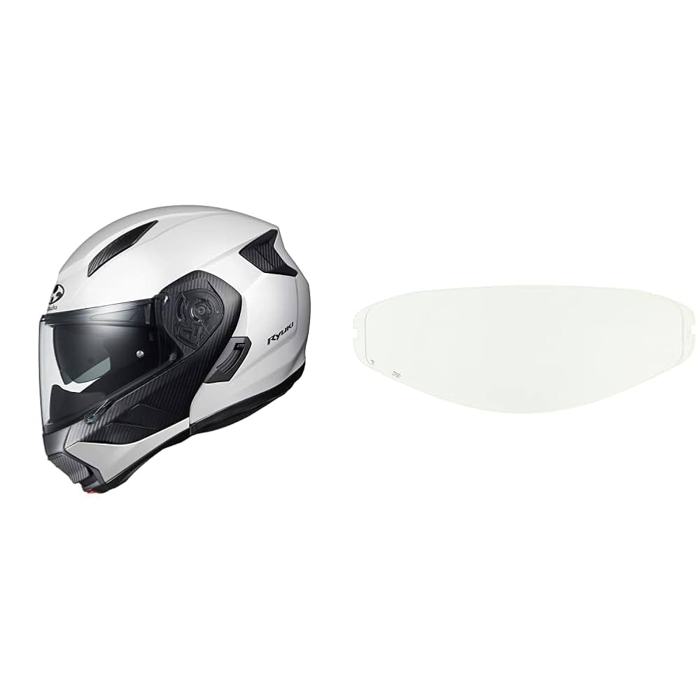 Kabuto RYUKI システムヘルメット ホワイト　サイズM Amazon.co.jp: [オージーケーカブト] バイクヘルメット システム