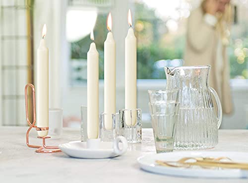 BOLSIUS Ivory Household Candles Bulk Pack 45 Count - Unscented Dripless 7 Inch Dinner Candlesticks - 6+ Hours Burn Time - Premium European Quality - Consistent Smokeless Flame - 100% Cotton Wick by BOLSIUS - Image 7