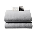 加熱マットレスパッド,5段温度設定 タイマー付き ヒーター | 電気ベッドウォーマーパッド,家庭用 寝室用 寮用 旅行用 男性用 女性用 大人用 高齢者用 大学生用