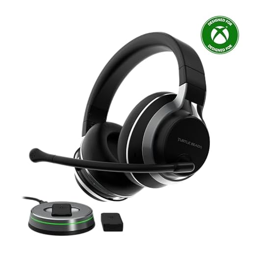 Turtle Beach Stealth Pro Multiplatform Wireless Noise-Cancelling Gaming Headset for Xbox Series X|S, Xbox One, PS5, PS4, PC, Mac, Switch, & Mobile – 50mm Speakers, Bluetooth, Dual Batteries – Black