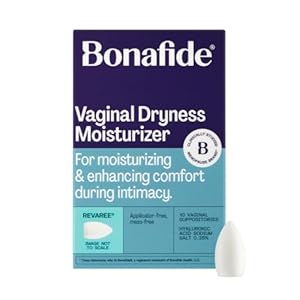 Bonafide Vaginal Dryness Relief (Revaree) with Hyaluronic Acid. Relief from dryness & painful sex. — 1-Month Supply