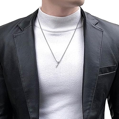 Chaqueta de cuero para hombre estilo biker y casual miniatura 2