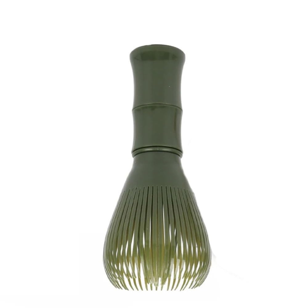 Matcha Whisk Resin Matcha Whisk Chasen Brush Tools Reusable Matcha Blender Green Tea Powder Whisk with Whisk Holder Tea Ceremony