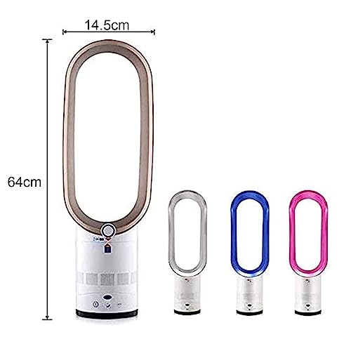 Dremdo Blattloser Ventilator, Negative Ionen Sicherheits-Luftkühler Blattloser Ventilator, 90° Schwingen 16 Zoll Leiser Kühlventilator Für Büro Innenhaus – Bild 7