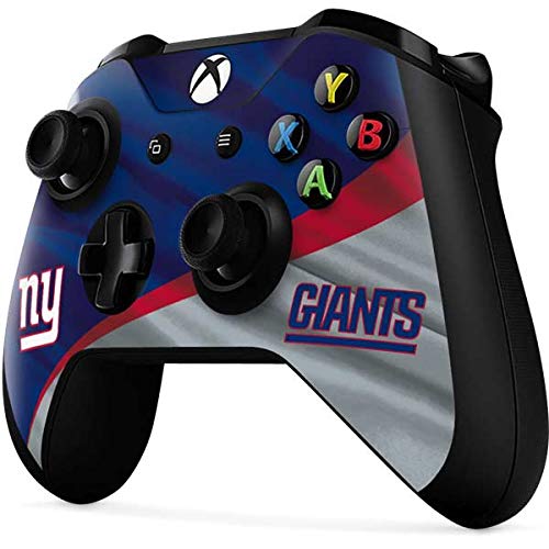 Skinit Decal Gaming Skin Compatible with Xbox One X Controller - Officially Licensed NFL New York Giants Design