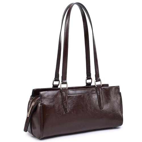 Dasein Vegan Leather Hobo Bag with Multiple Pockets