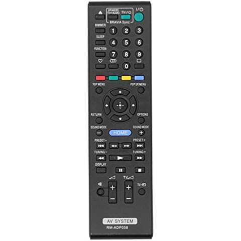 Replacement Remote Control, Universal Remote Control for LCD TV, Smart TV Controller, Good Hand Feeling, rm-adp058 TV Remote Cover