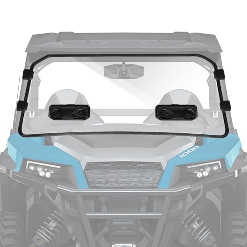 StarknightMT 2 PCS 6.5 Inch Speaker Pods y Parabrisas UTV miniatura 7