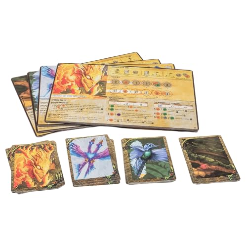 Greater Than Games | Spirit Island: Feather & Flame - Foil Panels | Cooperative Strategy Board Game Accessory | Premium Component Upgrade