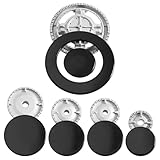 10PCS Oven Gas Hob Covers, Cooker Hat Set, Oven Cooker Hob Gas Burner Cap, Gas Hob Burner Flame Cap Lid Kit, 55mm 75mm 100mm 130mm for Most SABAF Gas Stove Burners