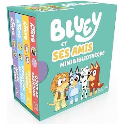 Bluey - Mini biblioth&egrave;que - Bluey et ses amis