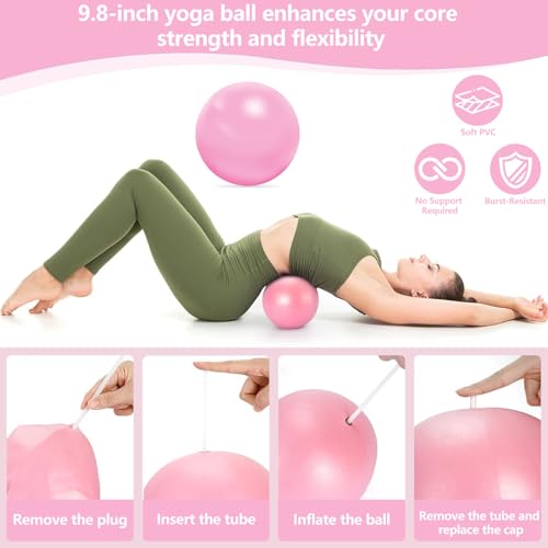 Kit Pilates Essentials,13Pcs Kit Pilates Portable Maison, Kits De Yoga Et Pilates, pour Pilates, pour Musculation – Image 6