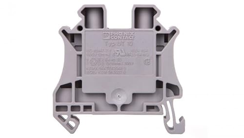 PHOENIX CONTACT Durchgangsklemme UT 10, 50 Stück, 3044160, Grau