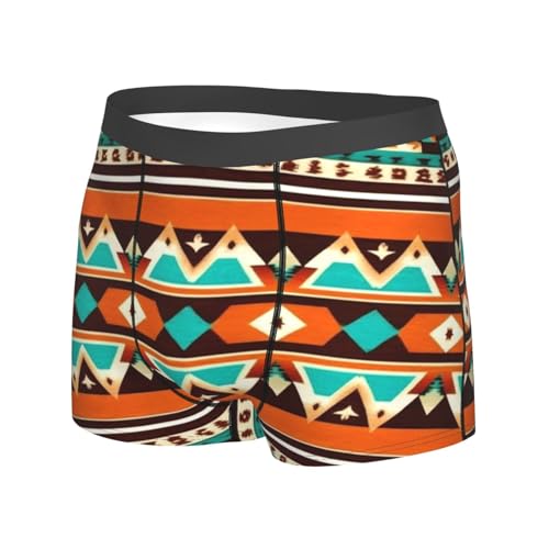 Men's Underwear Stretch Boxer Briefs Soft Comfortable Underwear Trunks2