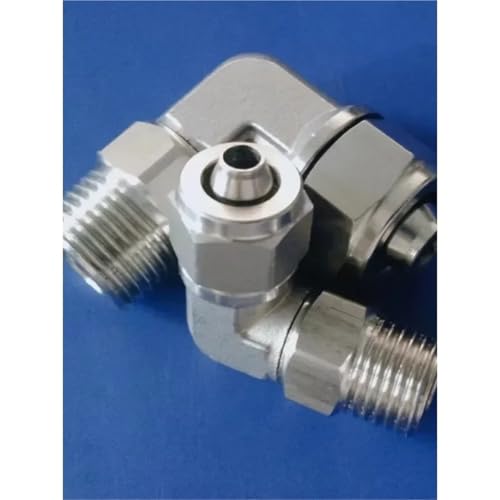 Codo giratorio 360 de acero inoxidable 304, conector macho de máxima durabilidad 4