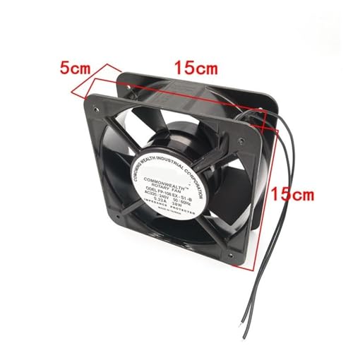 Ventilateur de refroidissement double roulement à billes 38W