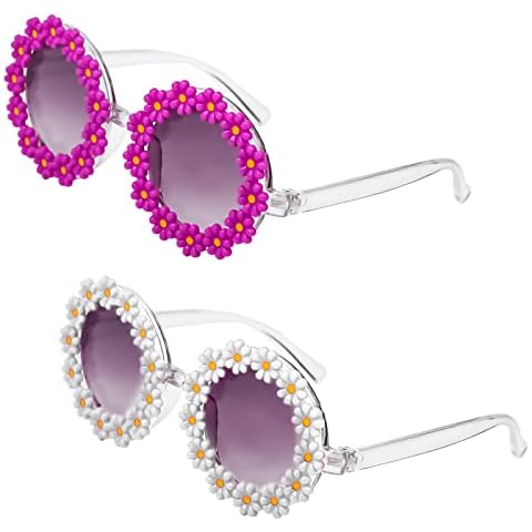 LUTER Lunettes de Soleil Fleurs Cover