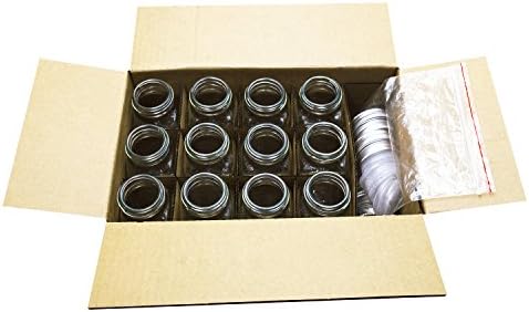U-Pack 12 pieces of French Square Glass Spice Bottles 6 oz Spice Jars with Silver Metal Lids, Shaker Tops, and Labels by U-Pack