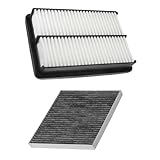 FUN-DRIVING Engine Cabin Air Filter for KIA SPORTAGE(2010-2005) Hyundai TUCSON (2009-2005)