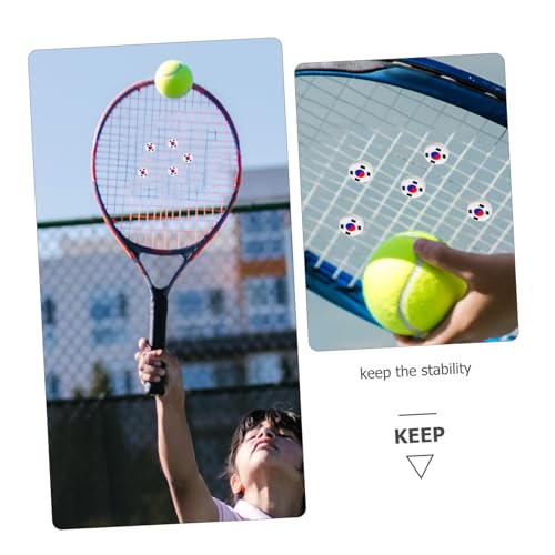 POPETPOP Amortecedor De Raquete De Tênis 5 Peças Amortecedor De De Raquete De Tênis Amortecedor De R