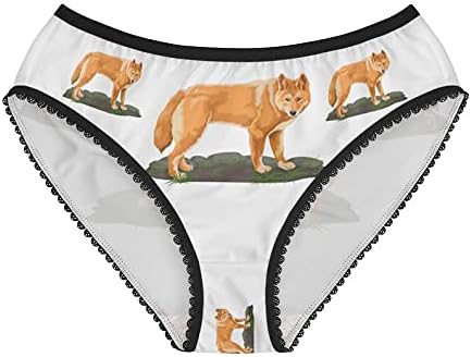 Wolf Panties, Wolf Underwear, Briefs, Cotton Briefs, Funny Underwear, Panties For Women