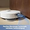 Mova E40 Ultra – Saug- und Wischroboter mit autom. Leerung und 19.000 Pa Saugkraft, MaxiReach-Wischmopp-Technologie, verhed.fr. Seitenbürste, All-in-one-Station, bis 75 Tage Rein. o. Man. Aufwand