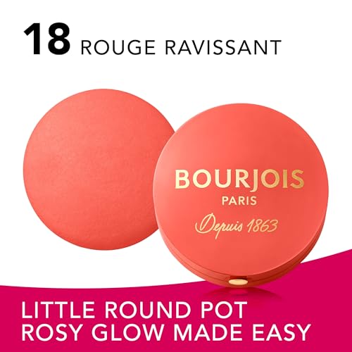 Bourjois Little Round Pot Blush blush colore 18 Rouge Ravissant 2,5 g - 4