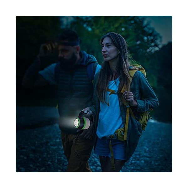 B.K.Licht I LED Outdoorlampe I 3 in 1 Tischleuchte I Notfalllampe Batterie I Notlicht I Blackout Lampe I Taschenlampe, 2… – Bild 5