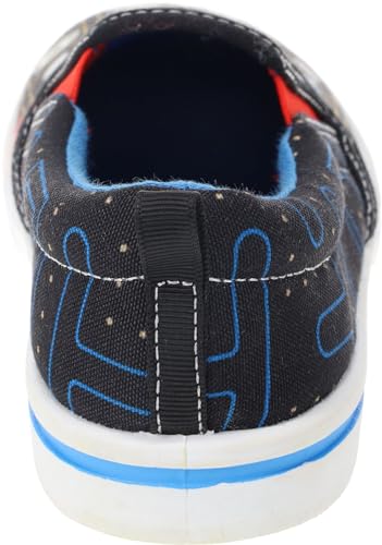 Pac-Man Boy's Slip-On Canvas Sneakers with Graphic Print3