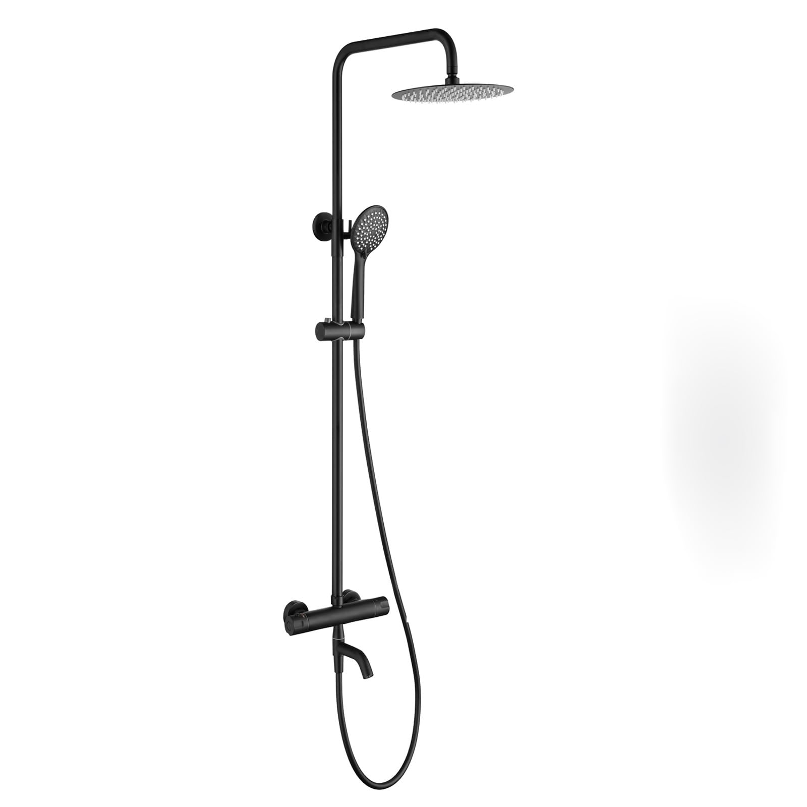 Système de douche en laiton à température stable contre les brûlures