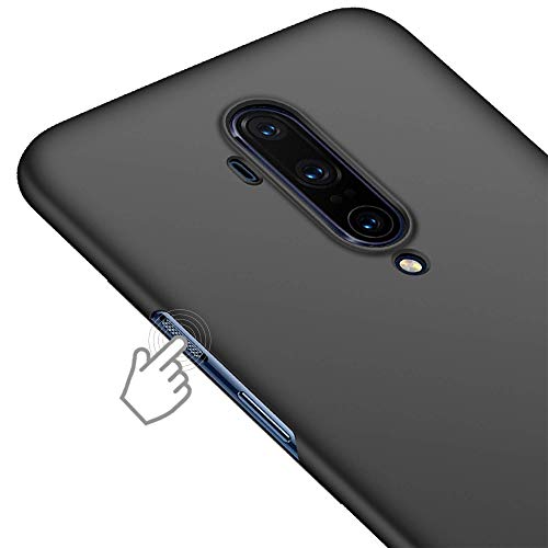 BLUGUL Funda para OnePlus 7T Pro, Ultra Delgado, Revestimiento de Acabado Mate Premium, Ultra Ligero, Dura Cover Case para OnePlus 7T Pro Negro