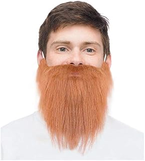 Ginger Fake Beard Irish Beard Turner Beard St Patrick's Day Leprechaun Beard Red